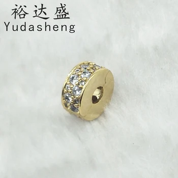 

Gold color transparent fixing clip The built-in silicone clip can buckle the fixing clip in the position