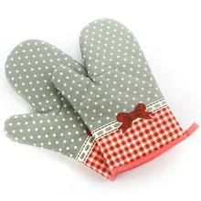 1 шт. новые выпечки высокой температуры Микроволновая печь перчатки изоляция анти-скальдинг утолщение Длинные термостойкость готовка рукавицы