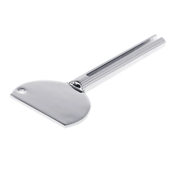 

Stainless Steel Toothpaste Squeezer Cream Dispenser Squeezing Bathroom Accessory