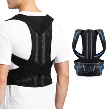

New Posture Corrector for Men and Women Back Posture Brace Clavicle Support Stop Slouching and Hunching Adjustable Back Trainer