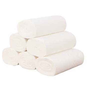 

12pcs Coreless Toilet Paper Roll Household 4-layer Thickened Soft Safe Wood Pulp Toilet Roll PI669
