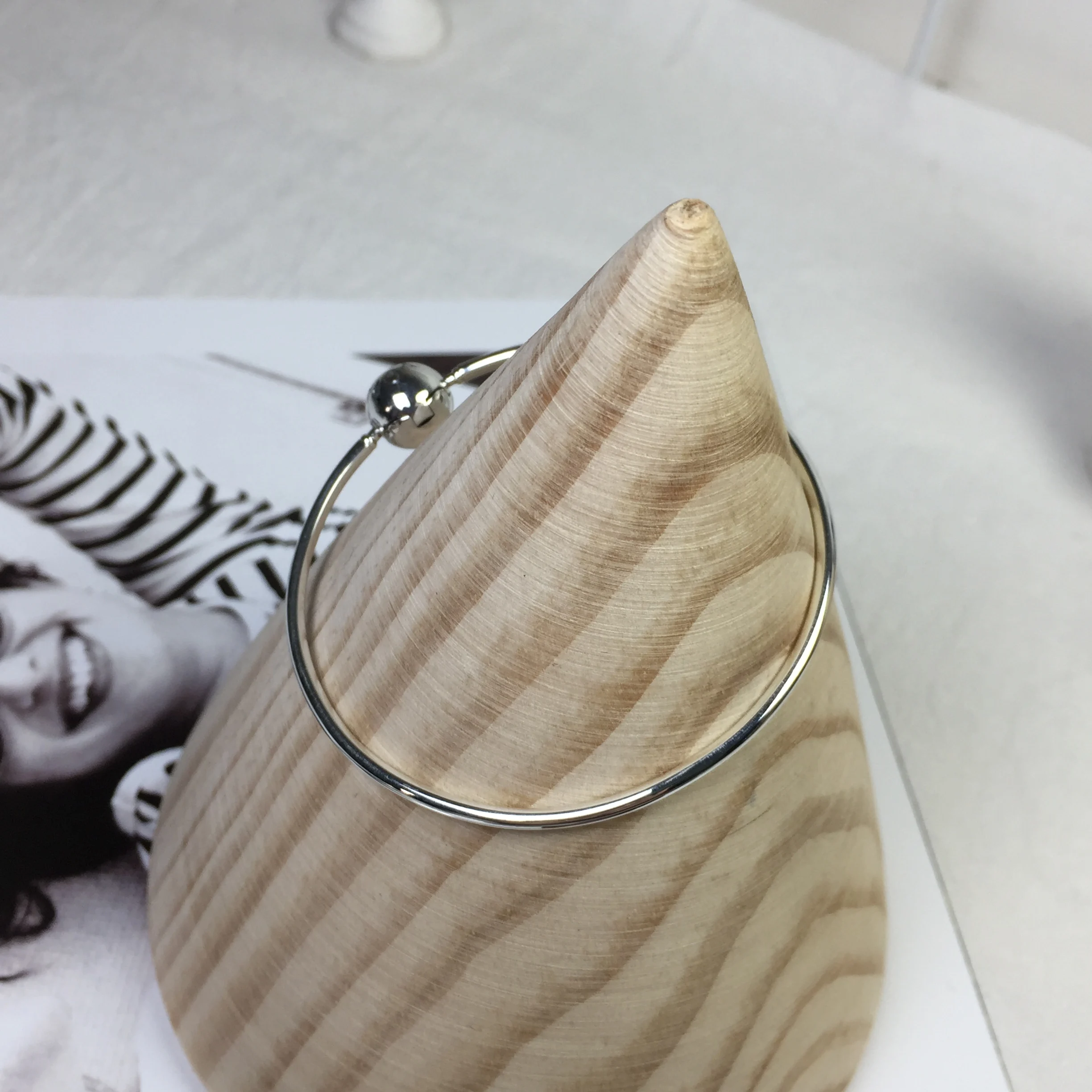 925 пробы, серебряный, Серия E, Классический Шарм, подходит для соответствия с Beats, базовый браслет