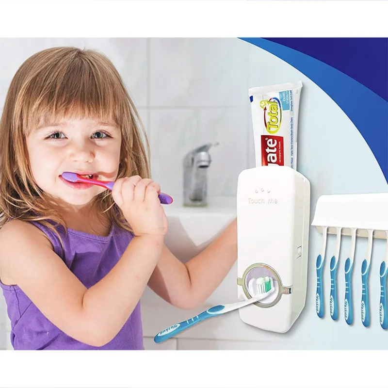 Практичная зубная паста соковыжималка прочный бытовой экологически чистый полностью Автоматический Диспенсер зубной пасты