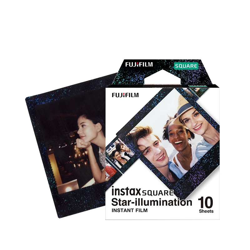 Фотобумага Fuji instax квадратная Звездная фотобумага 10 листов для фотобумаги sq6/SP-3/sq10