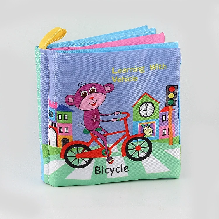 2019 детские погремушки игрушки мягкие книга из ткани о животных для новорожденных
