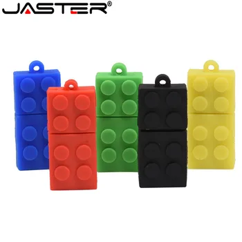 Toy Brick Flash Drive USB 64GB Silica gel Building Block Pen drive Gift