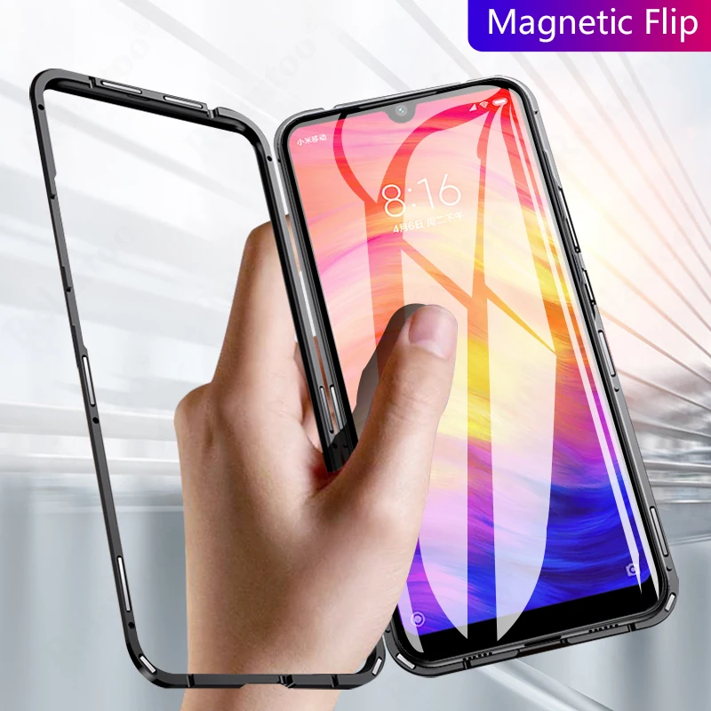 

Magnetic Case for Xiaomi Redmi Note 7 Phone Case for Xiaomi Redmi Note 5 6 Pro xiomi xiami redmiNote7 Note7 Fundas Cover Coque