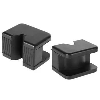 

Universal Square Slotted Frame Rail Floor Jack Guard Adapter Pad For Vehicle Repair Durable rubber construction