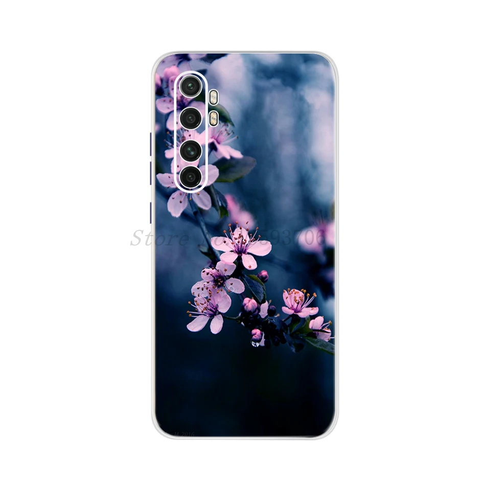 Clear Pattern Soft Silicone Phone Case - Mi Note 10 Lite