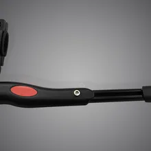 Велосипед Регулируемая длина алюминиевый сплав храма горный велосипед ножной фиксатор держатель для велосипеда