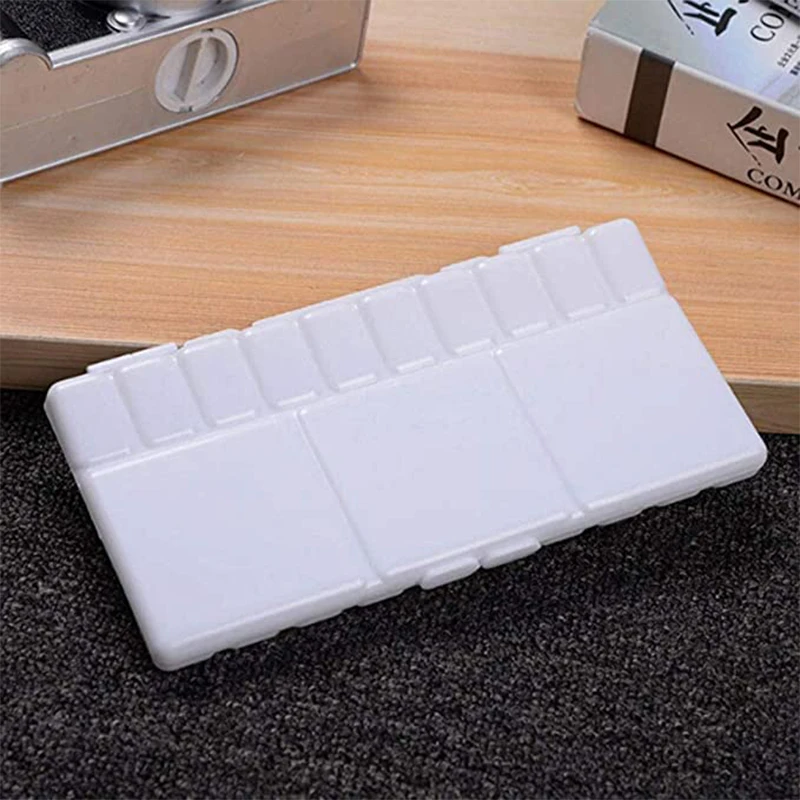 25Grid Folding Watercolor Palette Watercolor Paint Tray Box Painting Tool