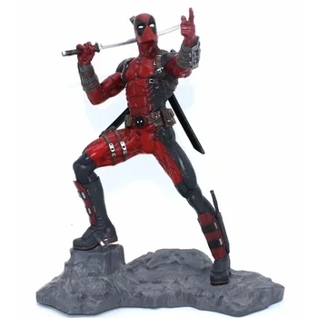 

26cm Deadpool 1/6 Scale Figure Model Marvel Characters Deadpool Wade Winston Wilson Pvc Statue Action Figure Colection Toys
