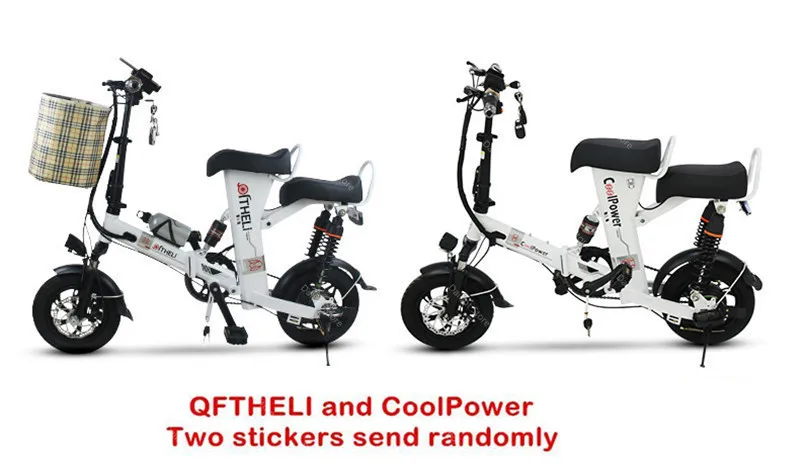 Electric Bikes Adults 2 Wheeled Electric Bicycles 12 Inch Max Range 100KM 48V 400W Mini Portable Foldable Electric Scooter (6)