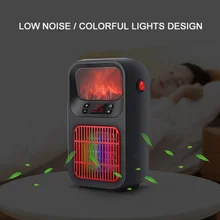 Электрический обогреватель PTC быстрый нагрев с дистанционным управлением и таймером регулируемый термостат функции защиты от перегрева для