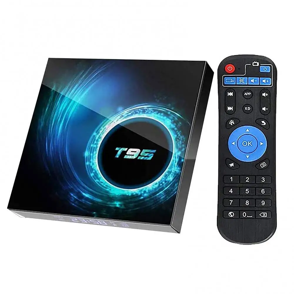 

Приставка Смарт-ТВ T95 4K, 4 + 32 Гб, Bluetooth, 5,0, Wi-Fi