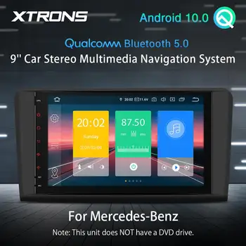 

Android 10 Qualcomm Bluetooth 5.0 Car Stereo Player Radio multimedia GPS for Mercedes Benz W164 ML300 ML350 ML450 ML500 X164