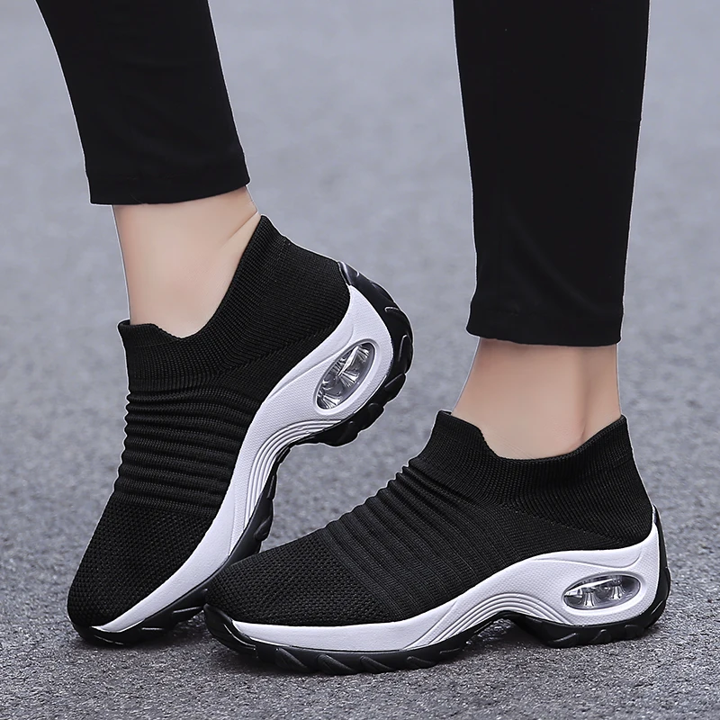 Running-Shoes Breathable Sneakers Footwear for Women Hot-Selling Female Outdoor