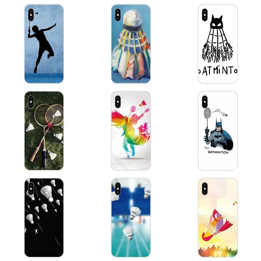 Lovely Block Phone Case For Xiaomi Redmi Mi 4 7A 9T K20 CC9 CC9e Note 7 9 Y3 SE Pro Prime Go Play Sport Badminton Art Printing | Мобильные