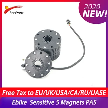 

Sensitive 5 Magnets Electric Bike Pedal Assist Sensor Connect Controller Motor Power PAS System Cycling Accessory Ebike Parts