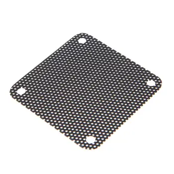 

5PCS PVC Fan Dust Filter PC Dustproof Case Cuttable Computer Mesh Cover 40mm Mesh Black DXAC