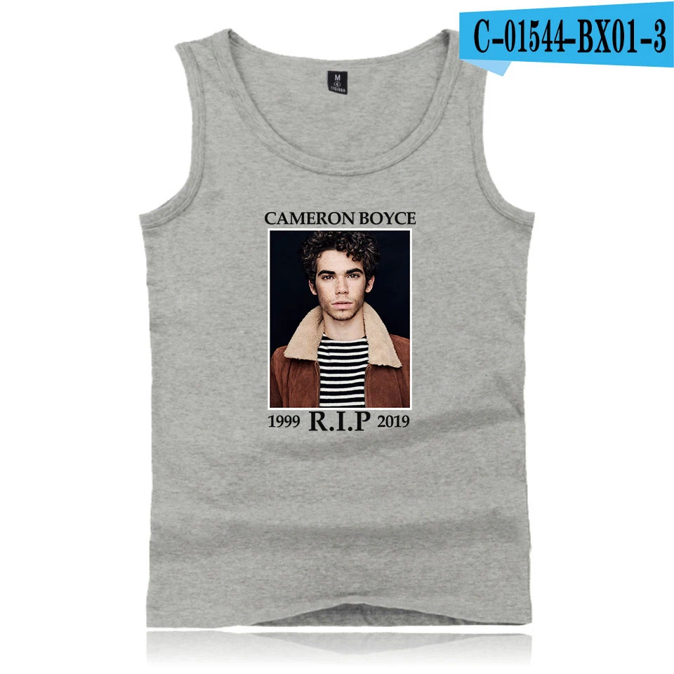 Cameron boyce горячая Распродажа майки мужские повседневные Модные уличные harajuku жилет мужские и женские топы - Цвет: C01544-3