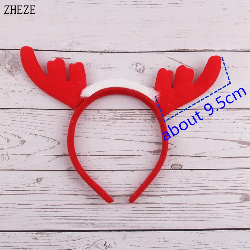 Trendy Christmas Headbands For Children Girls Xmas Tree Party Hats Hair Band Clasp Head Hoop Decoration Accessories Gifts