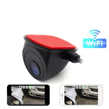 

Wireless Wifi Reversing Blind Spot Side-view Wide-angle Night Vision Camera Phone Display Video Surveillance
