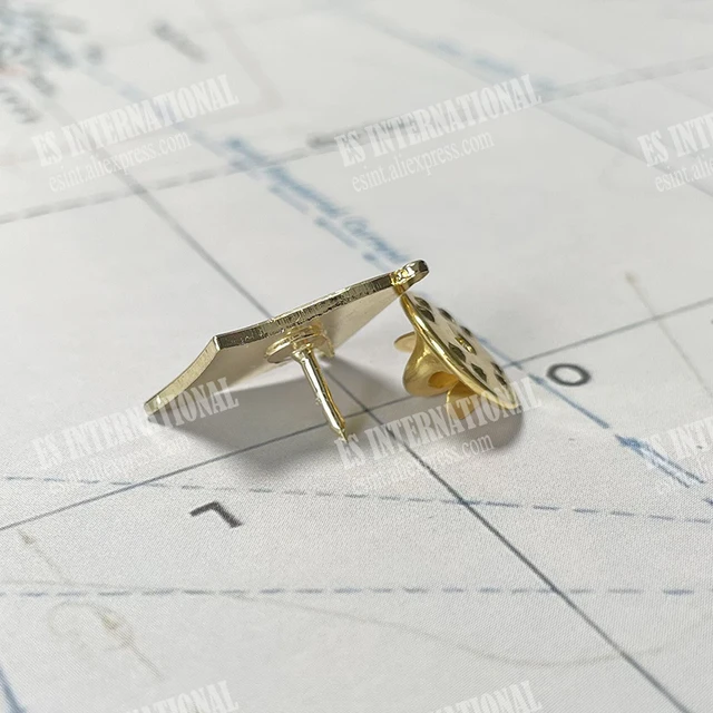 Algéria Nemzeti Zászló Kristály Epoxi Fém Zománc Jelvény Bross Kollekció Ajándéktárgy Ajándékok Hajtócsapok Tartozékok Méret 1.6*1,9 Cm - Image 3