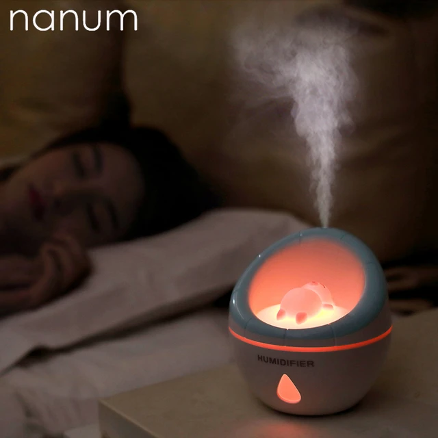 Mini Bear Humidifier Essential Oil Diffuser 300ml Aroma Lamp Led Night  Light Usb Ultrasonic Fogger Car Air Freshener - Car Air Humidifier -  AliExpress