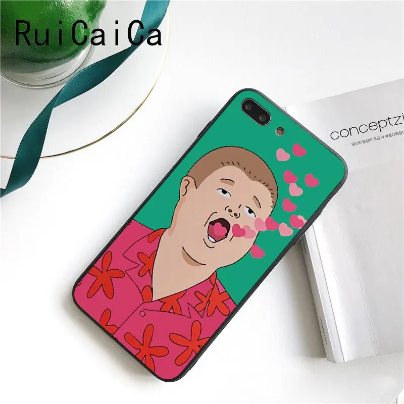 Funny Fat Man Love Heart Dinosaur Illustration