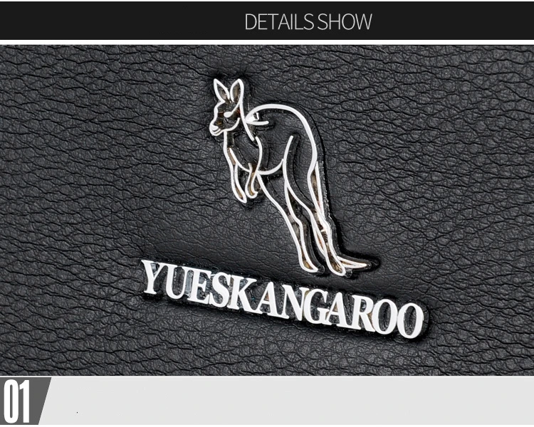 YUESKANGAROO, мужская сумка, модные кожаные сумки, большая вместительность, сумки-мессенджеры через плечо, Повседневная сумка на плечо для деловых поездок