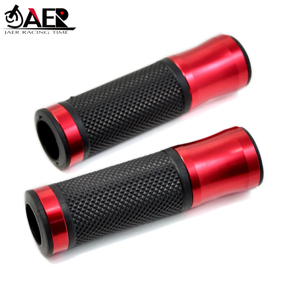JAER 7/8 ''мотоциклетные ручки руля CNC 22 мм уличные гонки мото гоночное сцепление Концевая вилка слайдер