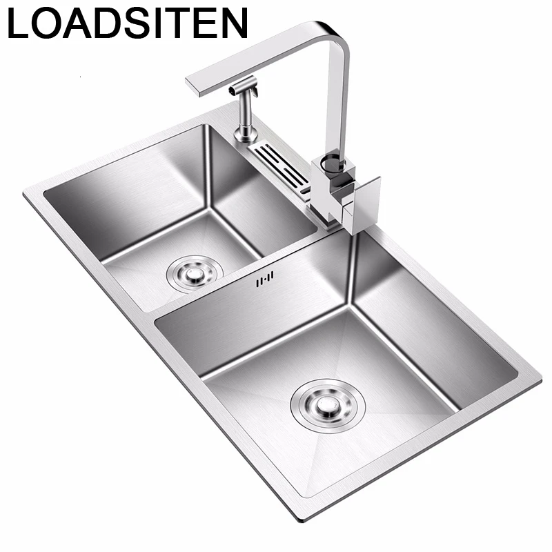 Lavandino Umywalka портативный Gootsteen Evier Inox Cuba Para кухонная раковина для мытья посуды Lavabo Pia