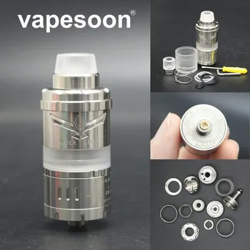 

High quality vapesoon Kronos 2S 23mm Style 316SS RTA Rebuildable Tank Atomizer 4ml vape tank fit 510 thread mech mod
