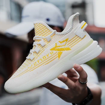 

Trend Running Shoe Men Hot Sale Sneakers Comfortable Breathable Brand Recreational Men Sports Shoes Adult Non-slip Jogging Shoes