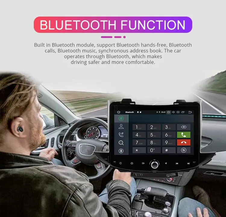 Besina Android 9,0 автомобильный dvd-плеер Для Chevrolet Trax gps Навигация стерео Мультимедиа 1 Din автомагнитола wifi 4G+ 64G