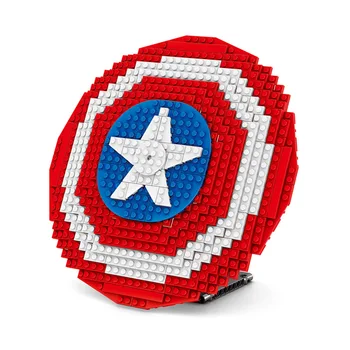 

SY1454 405pcs super heroes captain shield 2 figures building block Bricks Toy