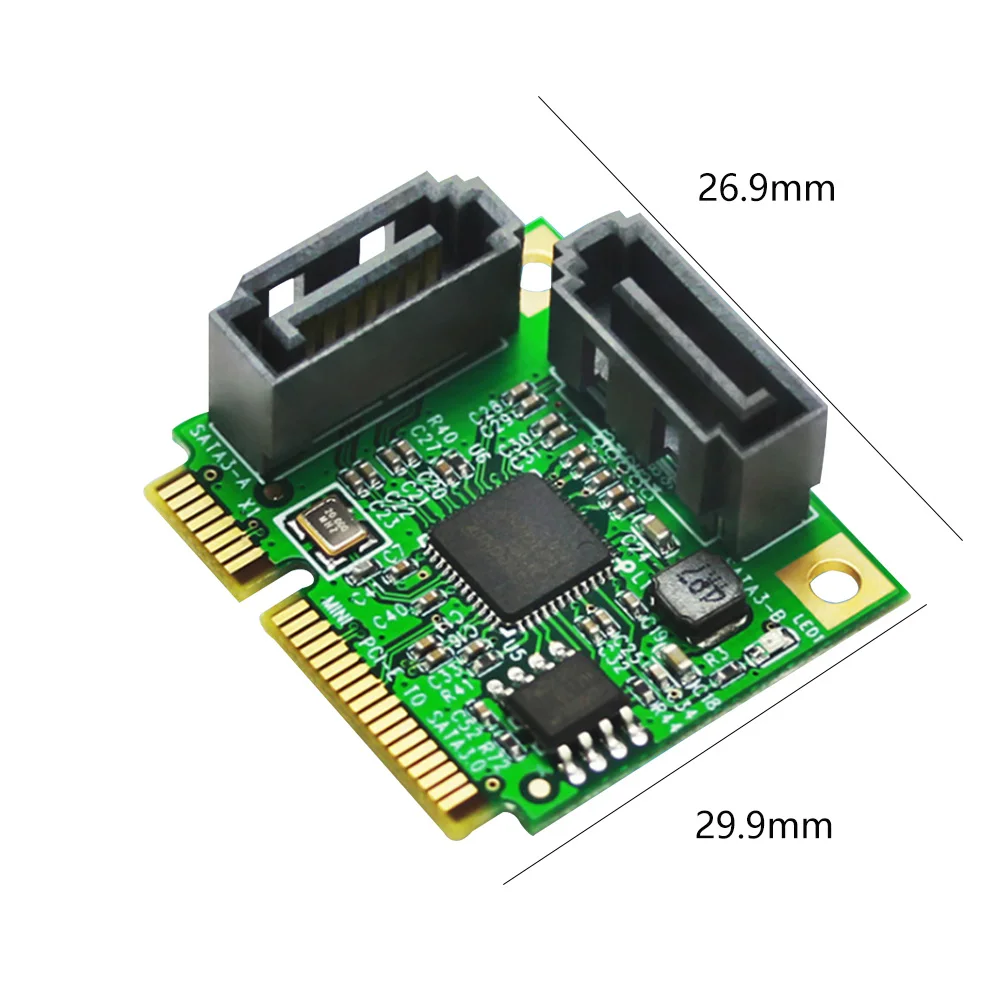 Mini Pci-e к Sata3.0 внутренняя прочная Расширительная высокоскоростная карта жесткий диск Профессиональный легко наносить стабильный ремонт компьютерных деталей