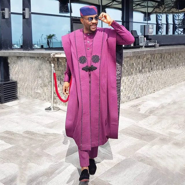 Akin African Men's Suit