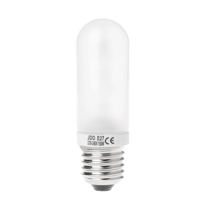 

JDD E27 220-240V 150W Studio Photography Flash Bulb Modeling LED Strobe Lamp 77UA
