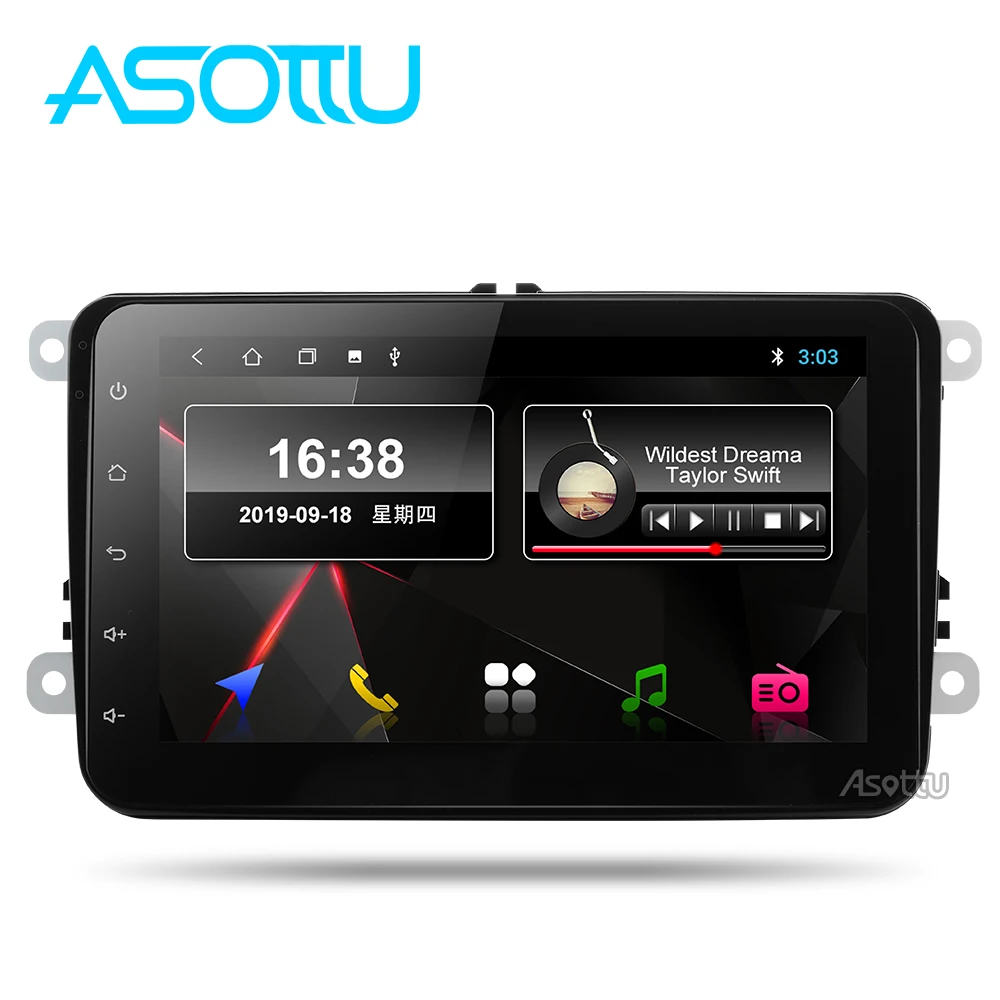 ЕС/доставка со склада в России 2G PX30 android 9 0 автомобильный dvd плеер для VW модели авто
