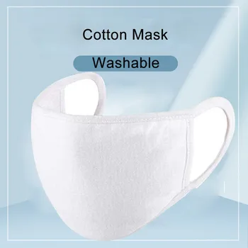

Outdoor PM2.5 Anti-dust Reusable Cotton Mouth Face Masks Mouth Cover 5PCS Breathable Comfortable Face Cover Earloop Mouth Mask