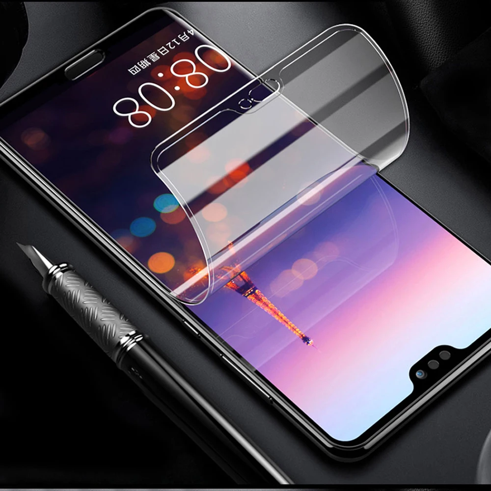 Мягкая защитная пленка для huawei honor view 30 v30 pro Гидрогелевая экрана телефона play 3 не