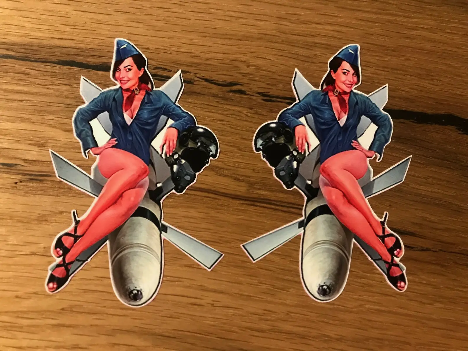 Наклейки для девочек Pinup 50th 60th 70th Рейсер рокабилли Татуировка Hot Rod Rat наклейки на