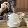 Home Electric Essential Oil Diffuser, Ultrasonic Mist Air Humidifier, Aromatherapy Fogger, Colorful Lamp Aoma Machine, 400ml 1