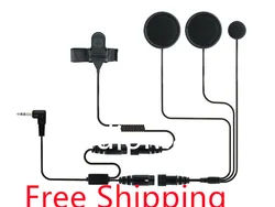 Casco de motocicleta PTT para Motorola, Radio bidireccional, TLKR T60, T3, T80, T7, Walkie Talkie MB140R
