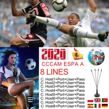 

Server Stable In Spain Cccam Espa A for 1 Year Used for DVB-S2 Cccam Satellite Receiver Channels 8 Lines Europe Portugal Germany