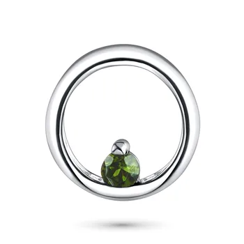 

Suspension of silver with chrome diopside e0605p_091521