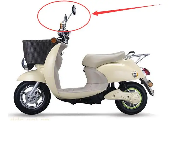 

Для малогабаритных мотоциклетных электромобилей зеркало заднего вида Yadi боковое зеркало выпуклое зеркало краска 8 мм