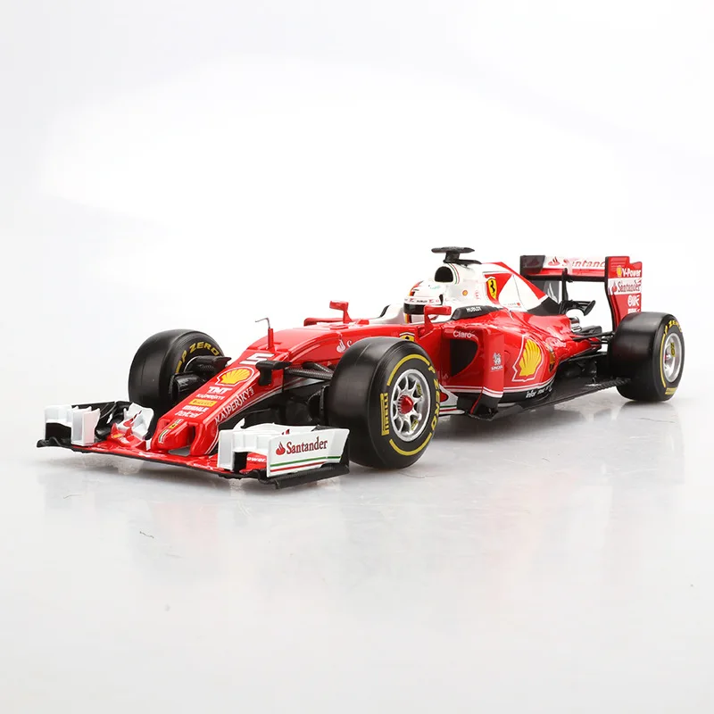 Bimeigao 1: 18 модель сплава Модель автомобиля формула модели гоночных автомобилей F1 Ferrari SF16-H